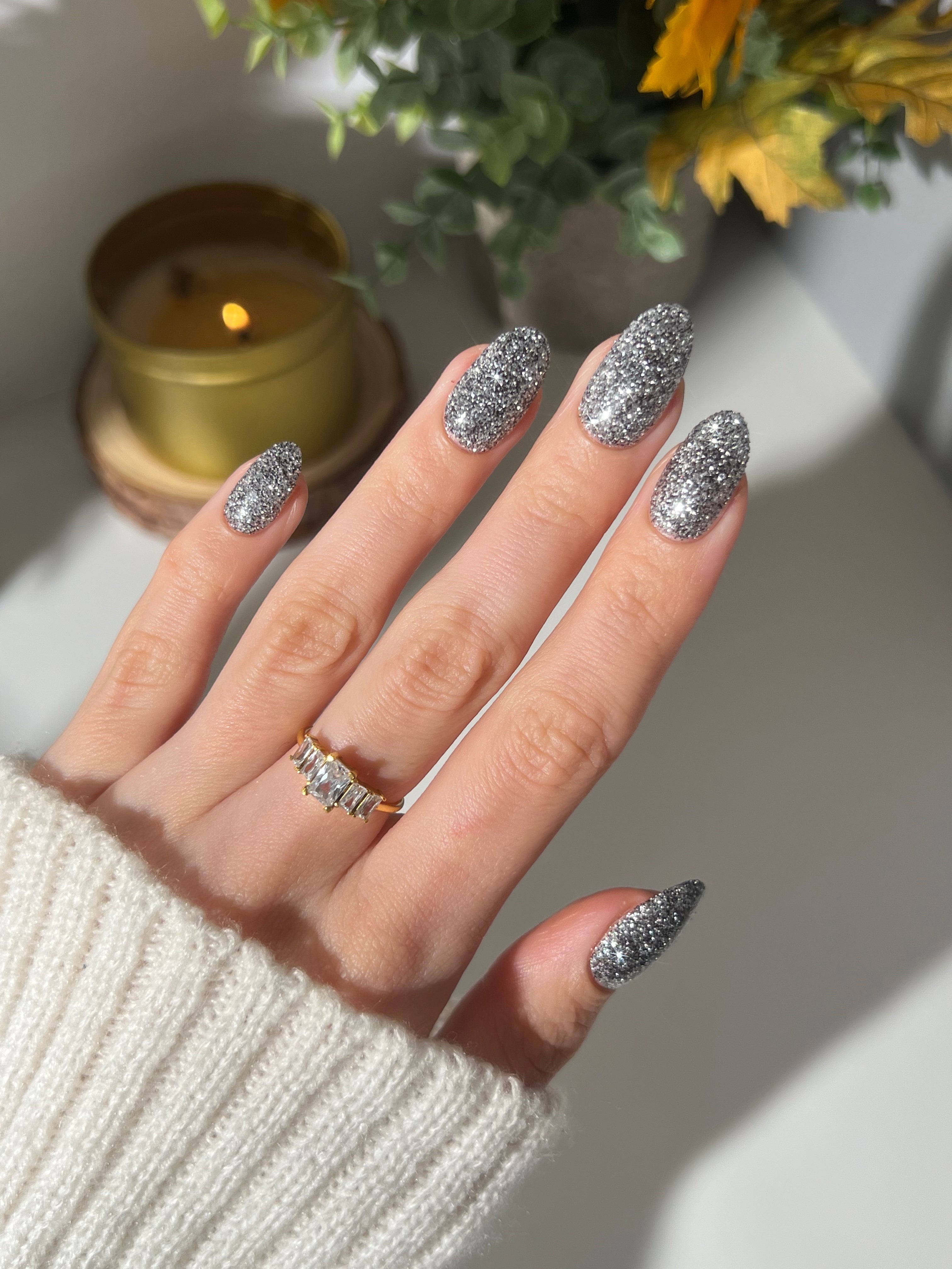 Crystal Silver Dipping Powder - Powder