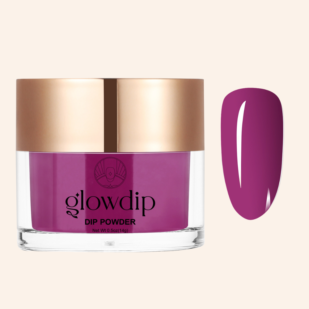 Purplish Red Dipping Powder - Powder