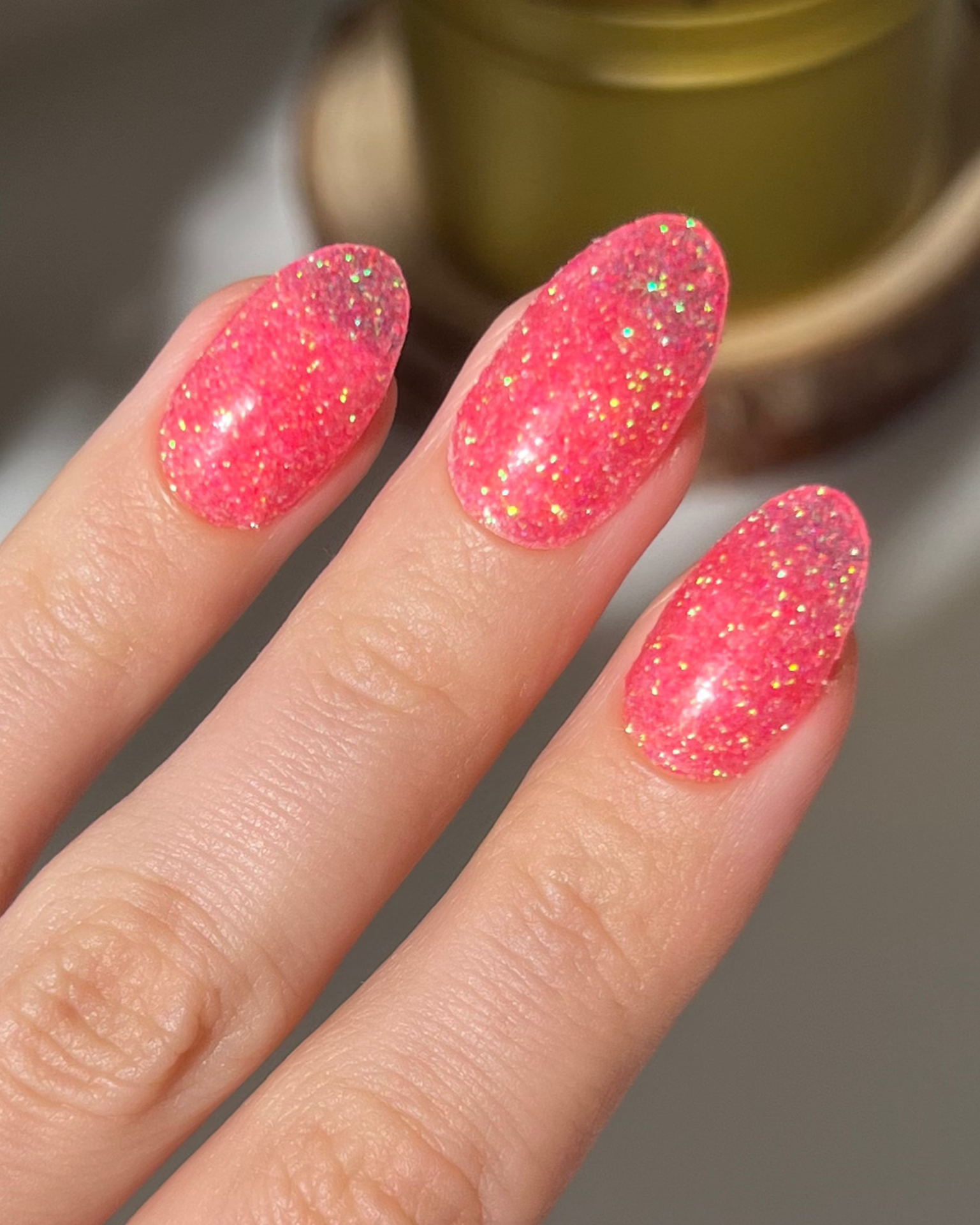 Sweet Pink Bling Dipping Powder