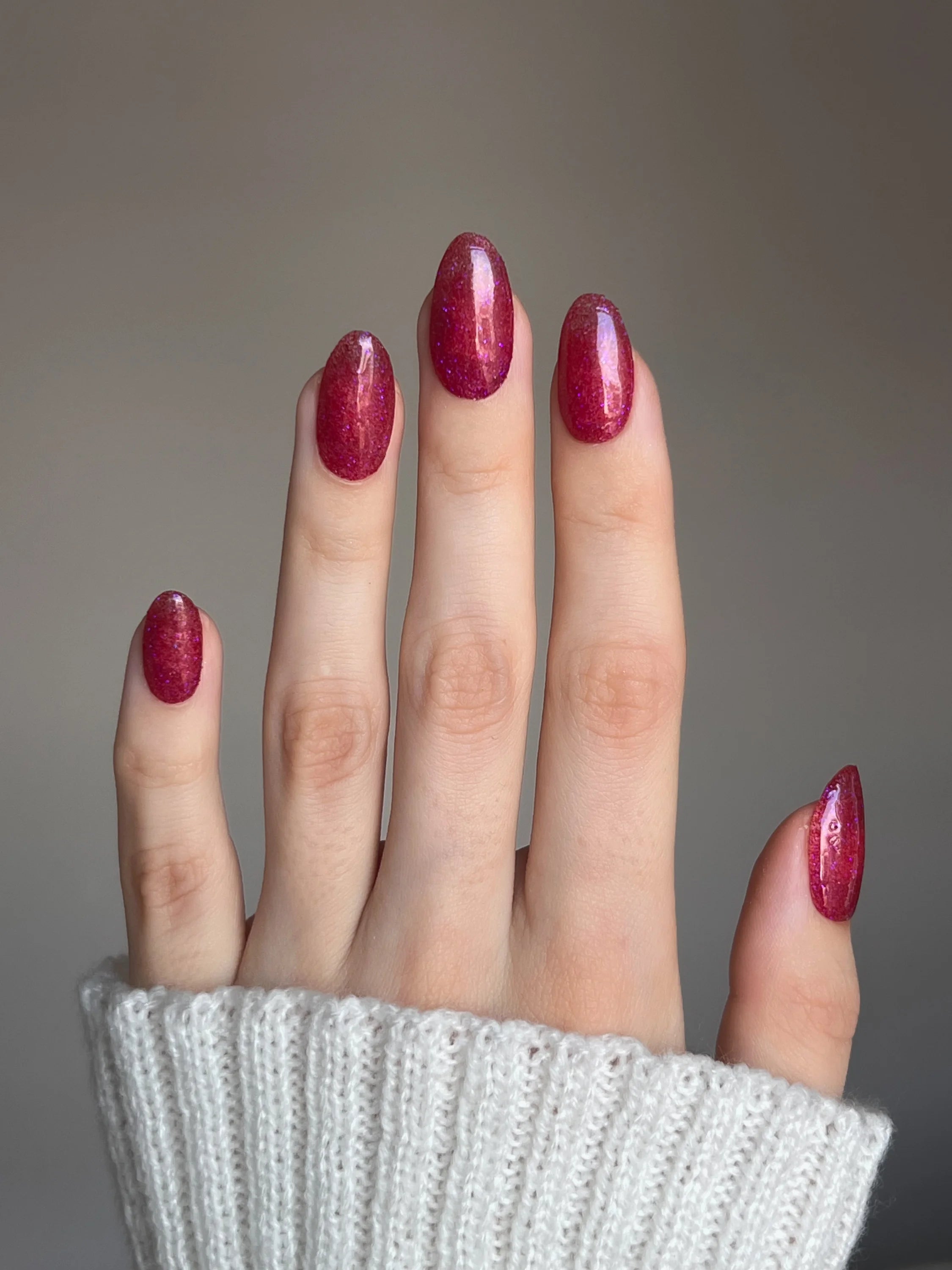 Candy Pink Glitter Dipping Powder - Powder