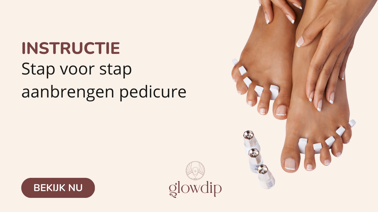 Aanbrengen pedicure