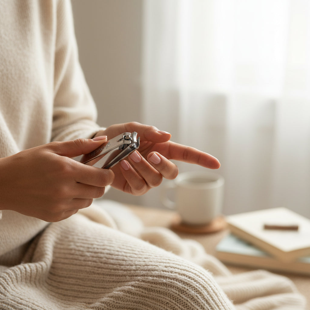 Hoe gebruik je een buffervijl met dipping powder?