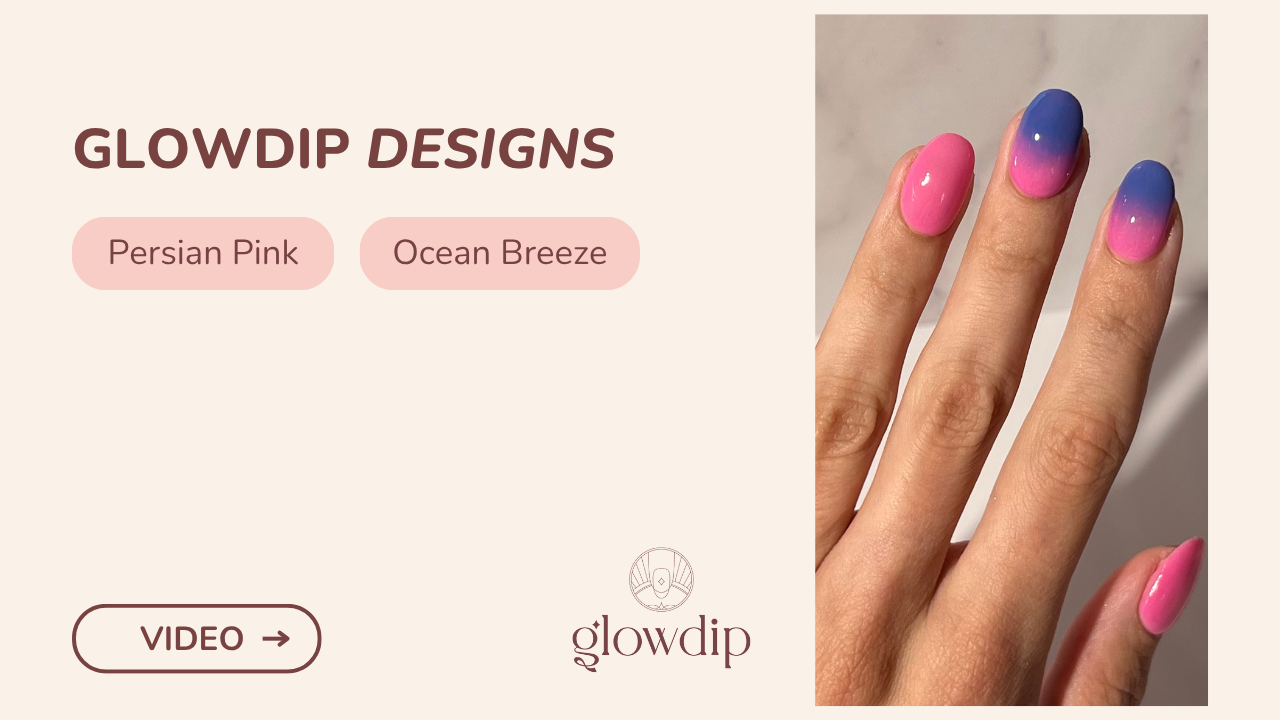 Persian Pink + Ocean Breeze