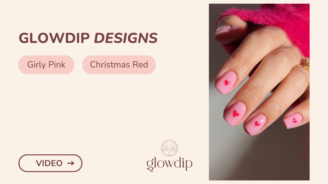 Girly Pink + Christmas Red
