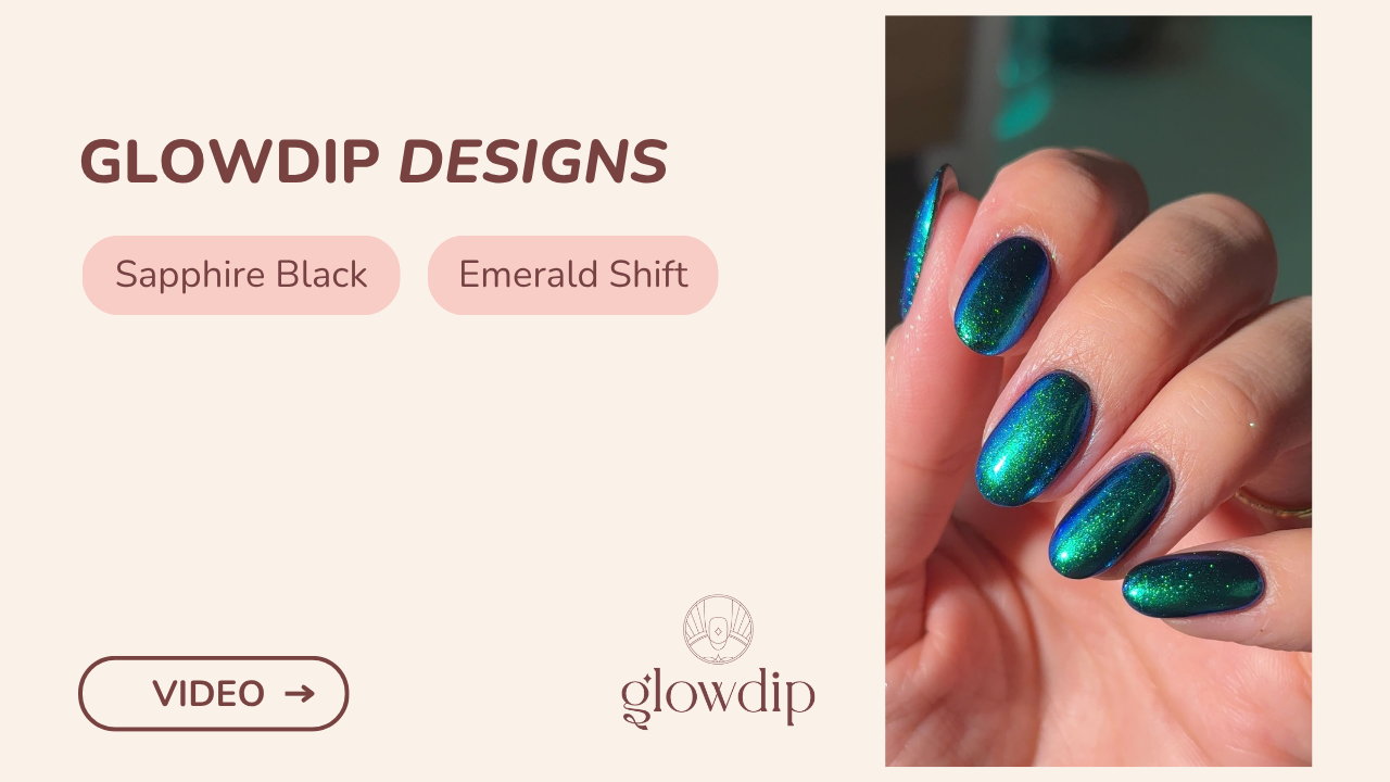 Sapphire Black + Emerald Shift