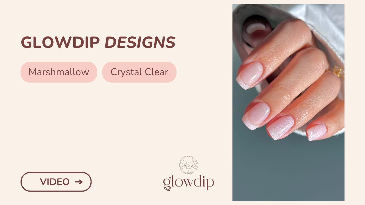 Marshmallow + Crystal Clear