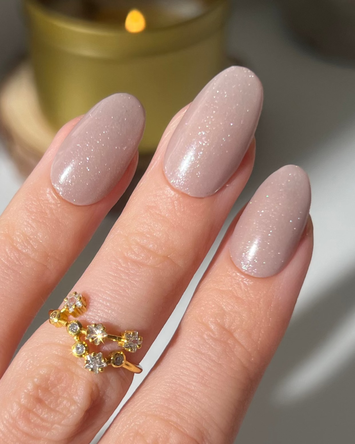 Autumn Tea Gold Dipping Powder